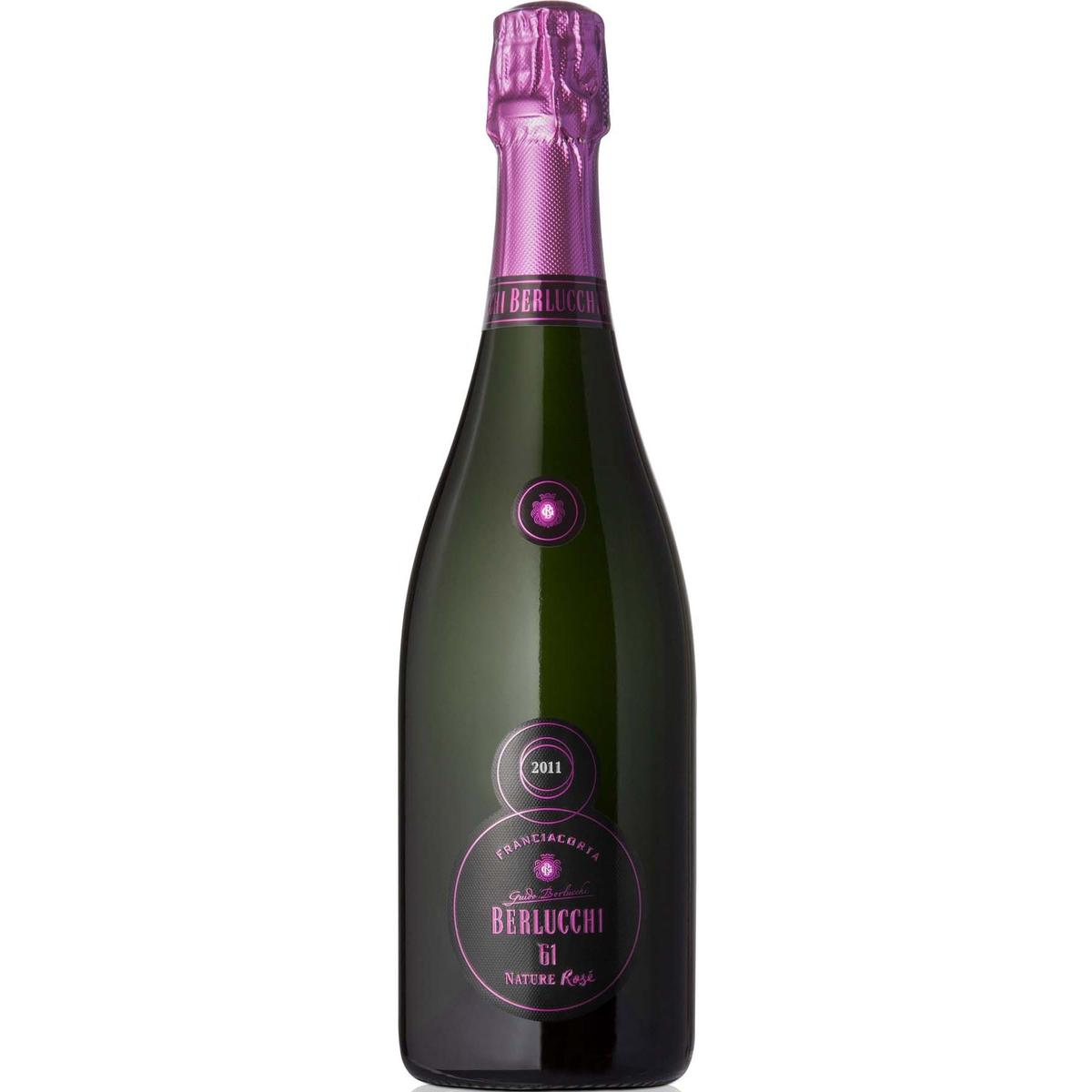 Berlucchi Franciacorta '61' Brut Nature Rosé DOCG 0,75 ltr.