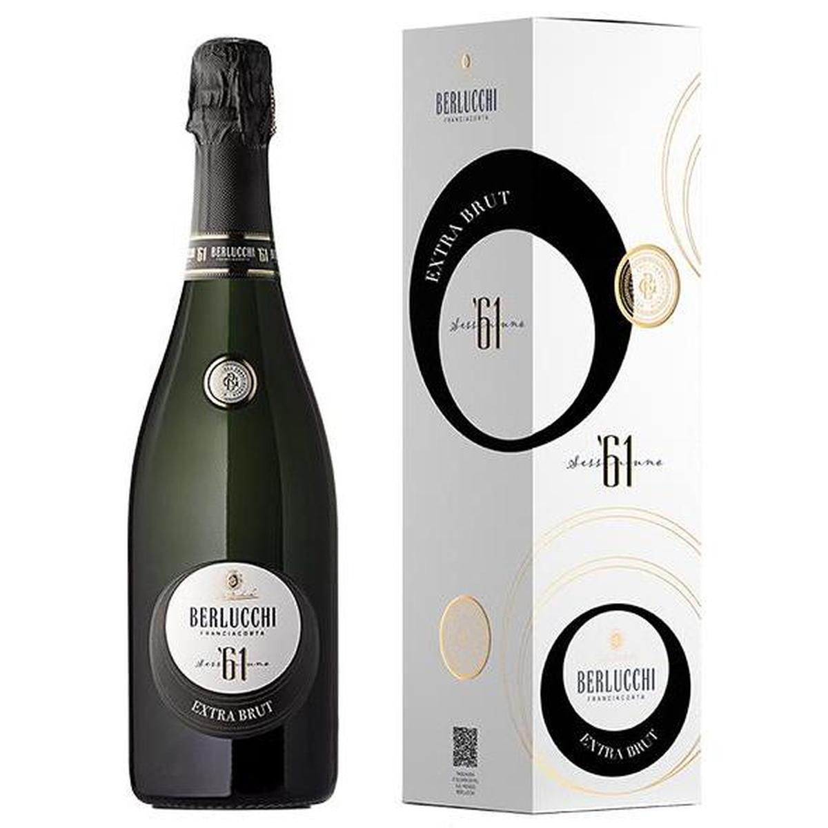Berlucchi Franciacorta '61' Extra Brut 0,75 ltr. BOX