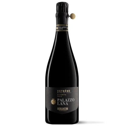 Berlucchi Palazzo Lana Brut Extreme Italiaanse mousserende wijnfles, L'ARCO Food & Wine