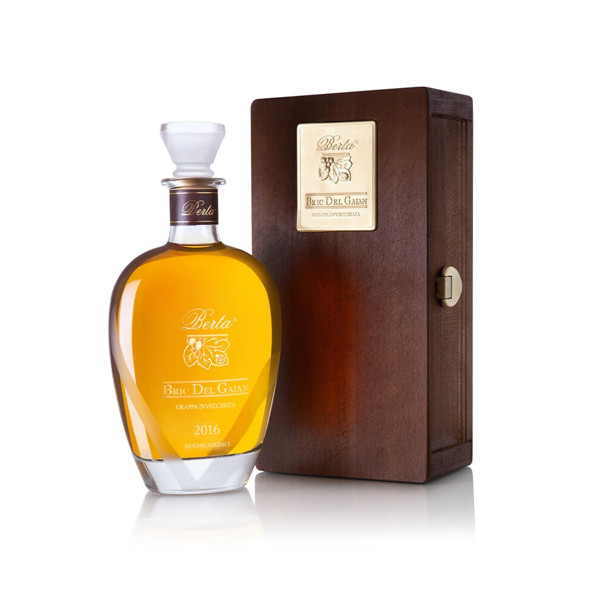 Berta Grappa Bric del Gaian Grappa Moscato 43% 0,70 ltr