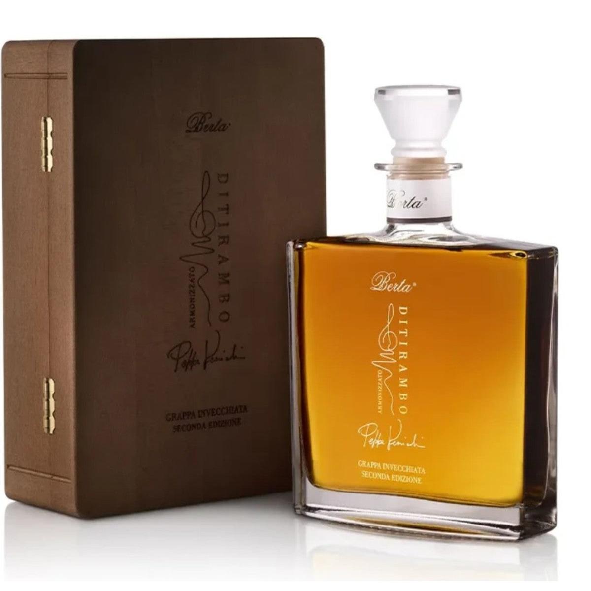 Berta Grappa Ditirambo 43% 0,70 ltr. + BOX