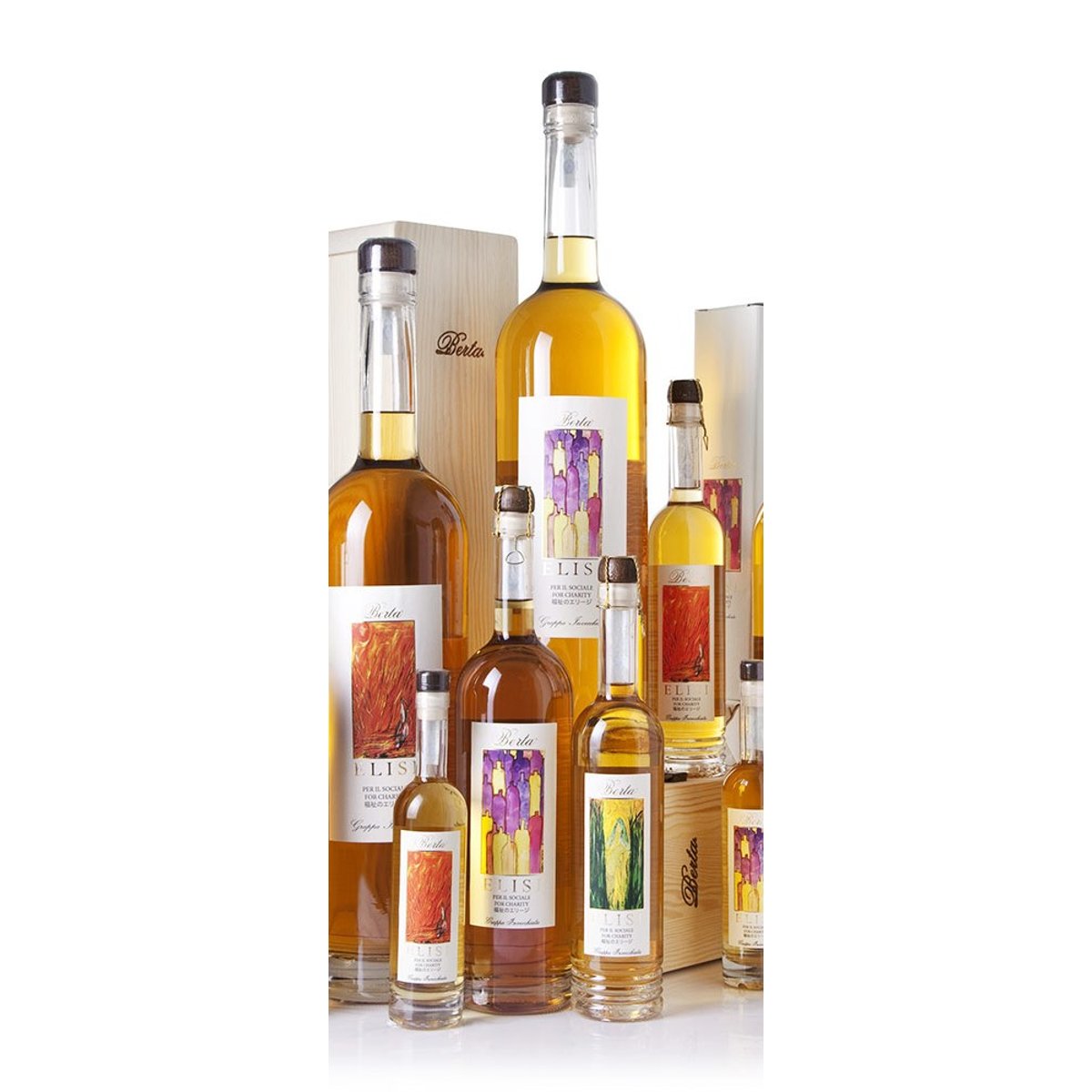Berta Grappa Elisi 43% 3,00 ltr.