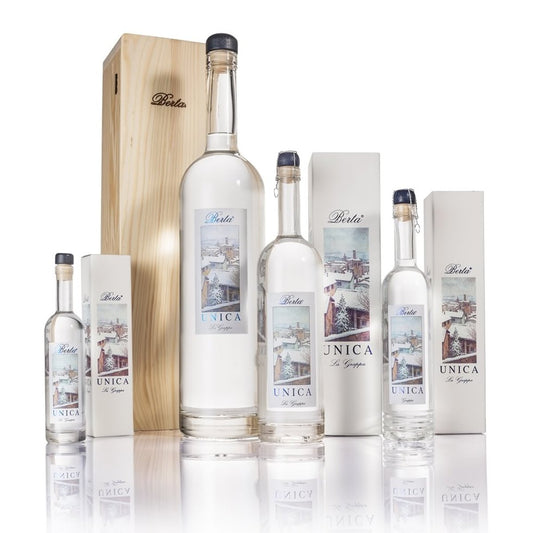Berta Grappa Unica 43% 0,50 ltr.