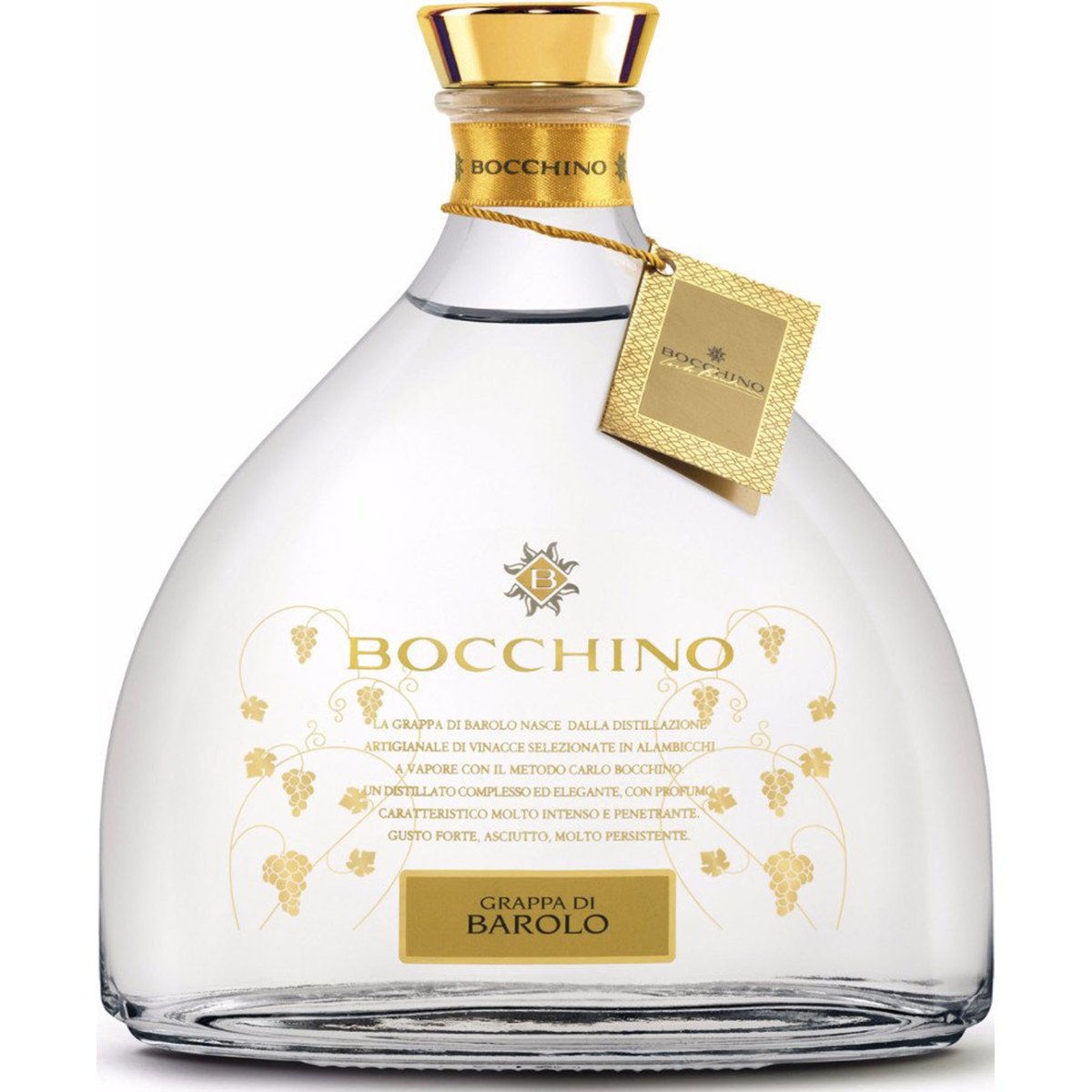 Bocchino Grappa Vitigno Barolo Bianca 40% 0,70 l.