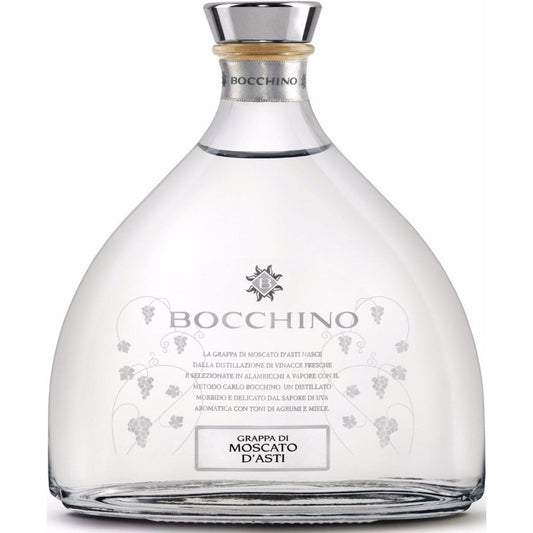 Bocchino Grappa Vitigno Moscato d'Asti Bianca 40% 0,70 ltr.