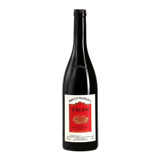 Bricco Maiolica Langhe Rosso Tris DOC 0,75 ltr.