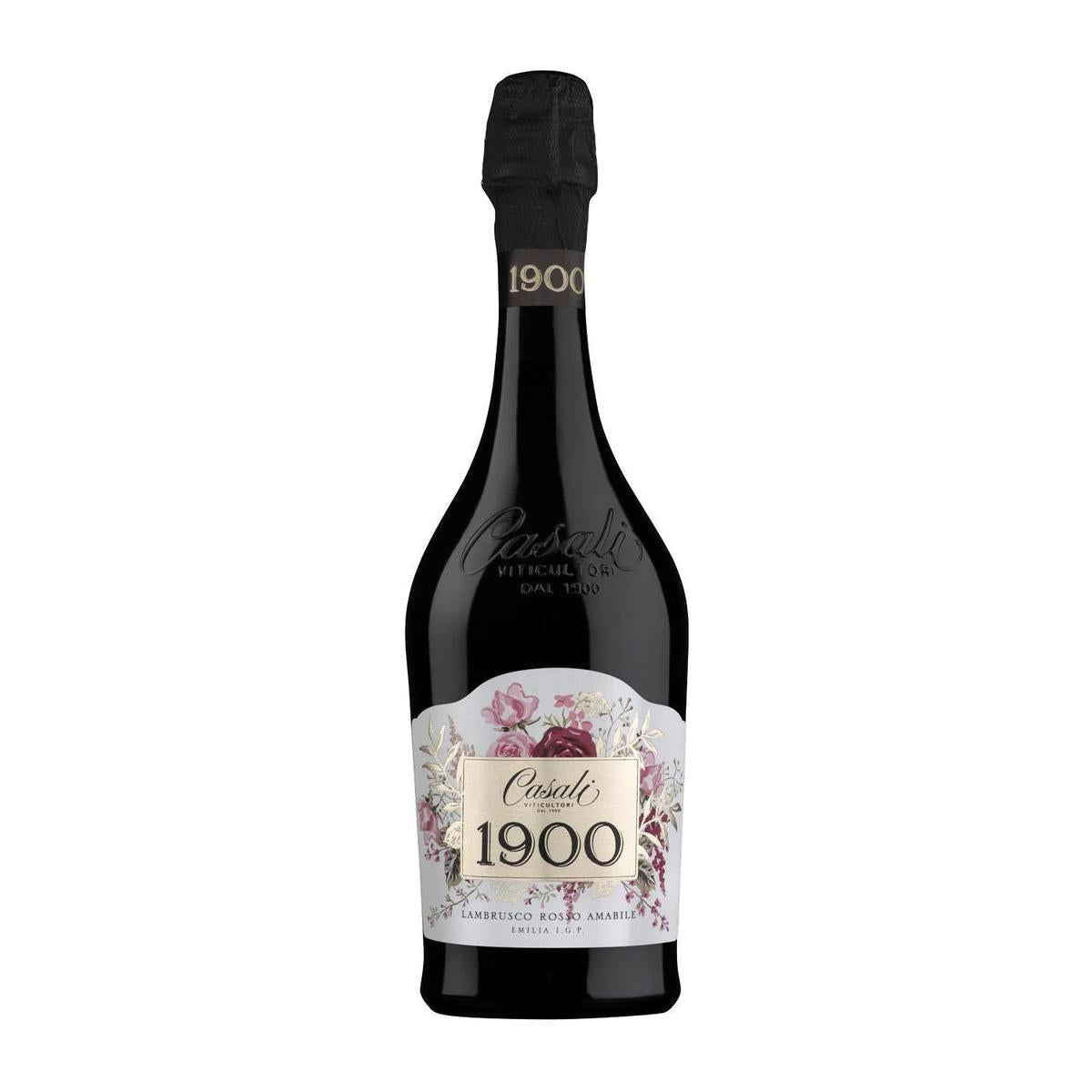 Casali 1900 Lambrusco Rosso Amabile Emilia IGP 0,75 l.