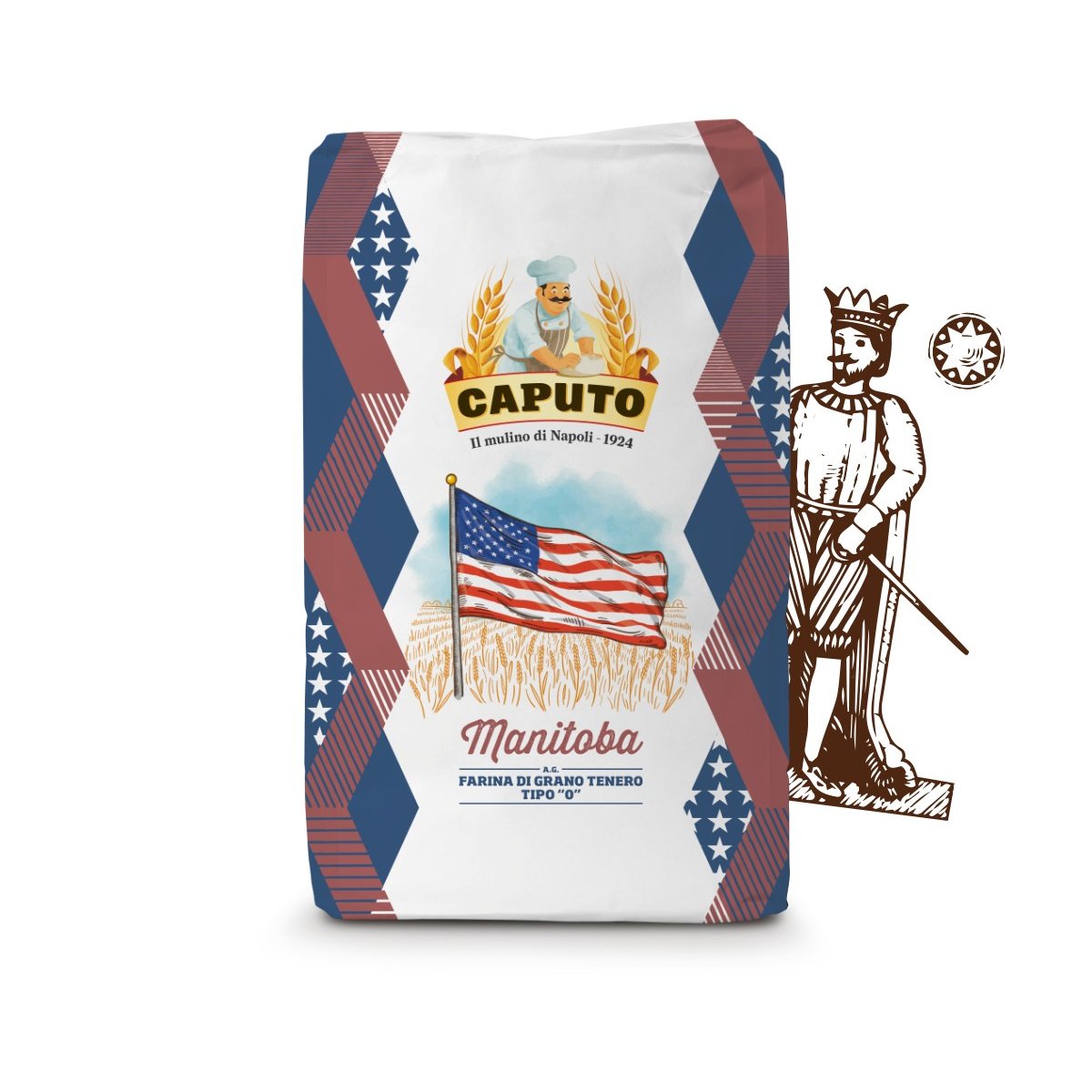 Caputo Manitoba Farina di Grano Tenero 0 25kg