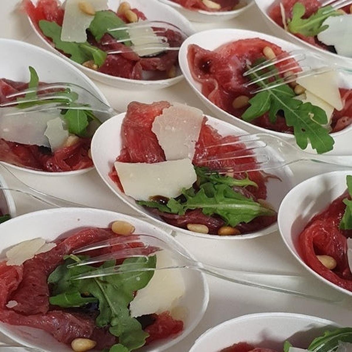 Carpaccio van rund - hapje