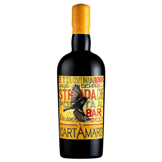 Silvio Carta Amaro Cartamaro 34% 0,70 ltr.