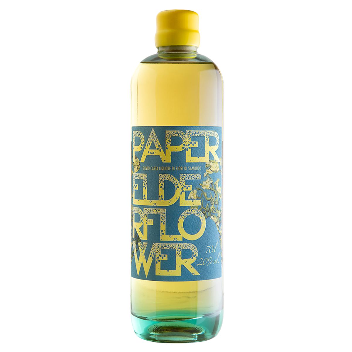 Silvio Carta Paper Liquore Elderflower 44% 0,70 ltr.