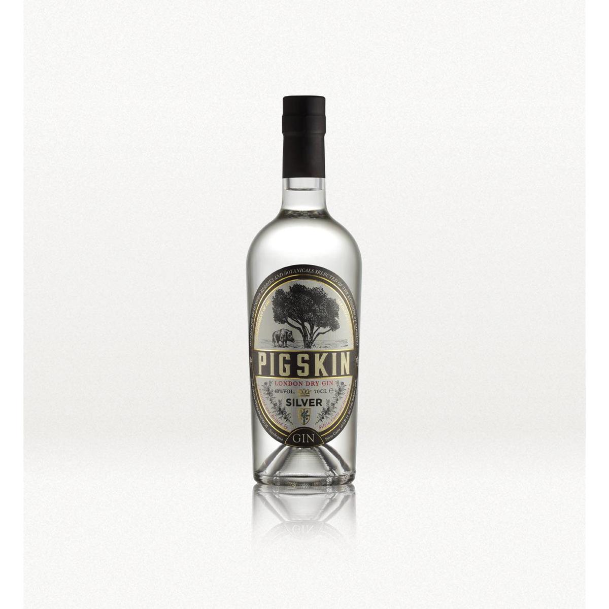 Silvio Carta Pig Skin Silver Gin 40% 0,70 ltr.
