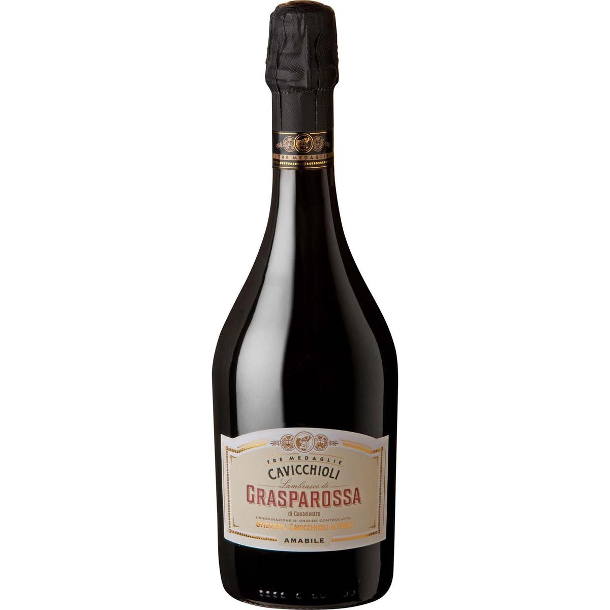 Cavicchioli 1928 Grasparossa Lambrusco Dolce DOC 0,75 l.