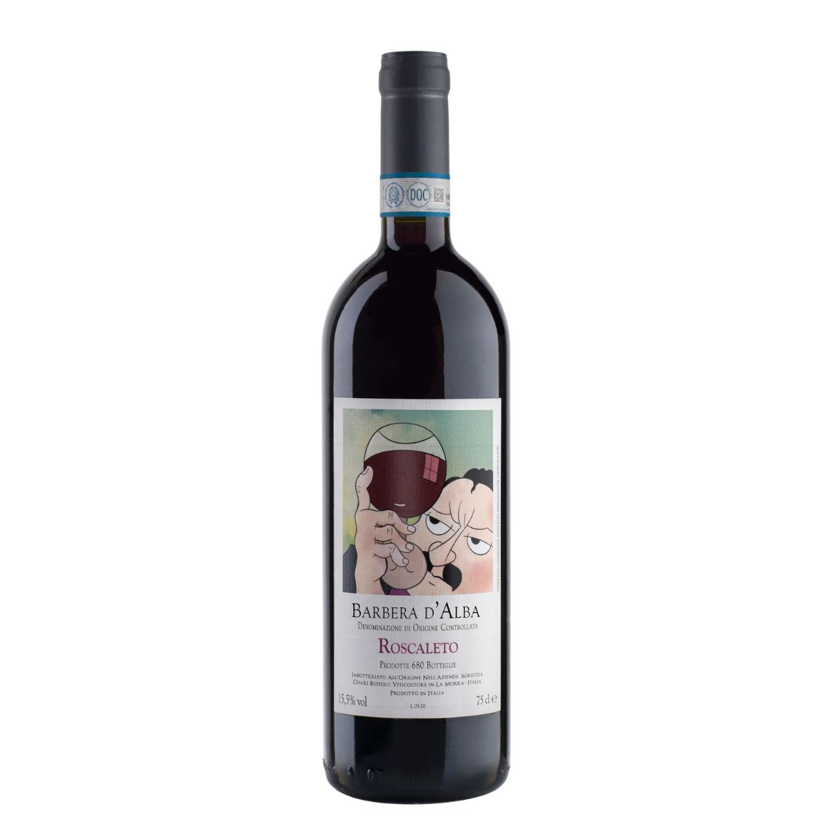 Cesare Bussolo Barbera d'Alba Roscaleto DOC 0,75 ltr.