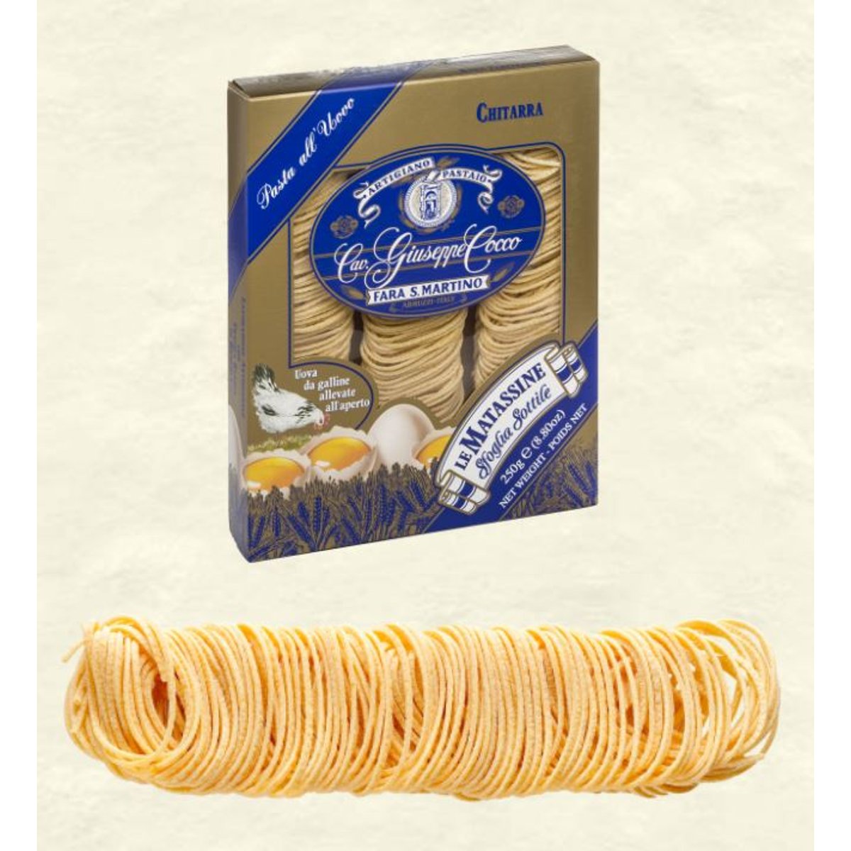 Giuseppe Cocco Chitarra all'Uovo n°12 250gr