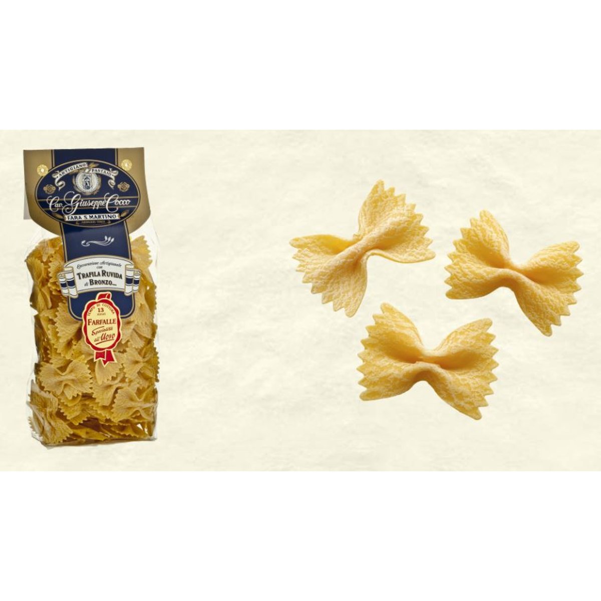 Giuseppe Cocco Farfalle all'Uovo n°21 250gr