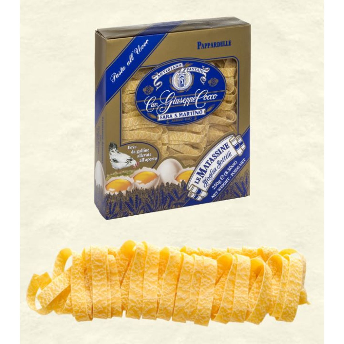 Giuseppe Cocco Pappardelle all'Uovo n°15 250gr