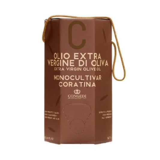 Congedi Olio Extra Vergine Monocultivar Coratina DOP 3,00 ltr.