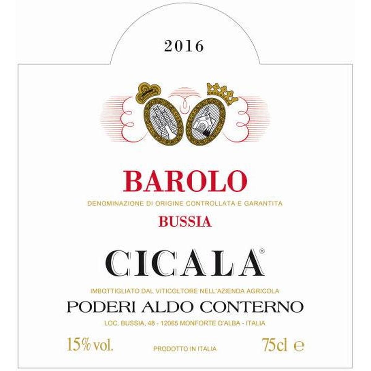 Conterno Aldo Barolo Bussia Cicala DOCG 0,75 ltr.