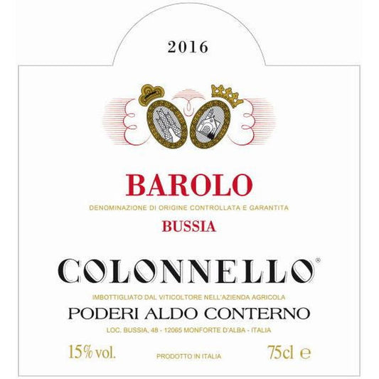 Conterno Aldo Barolo Bussia Colonello DOCG 0,75 ltr.