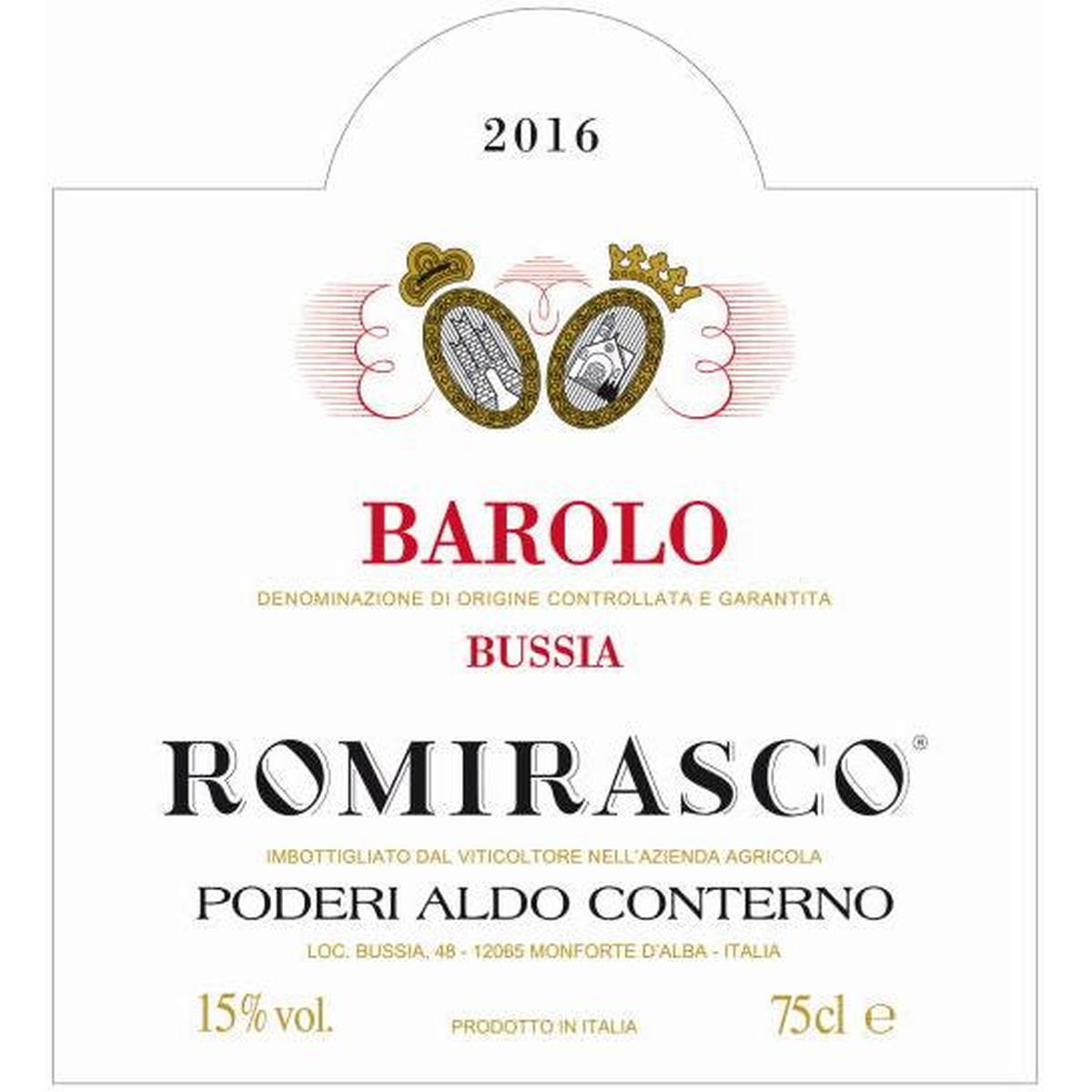 Conterno Aldo Barolo Bussia Romirasco DOCG 0,75 ltr.