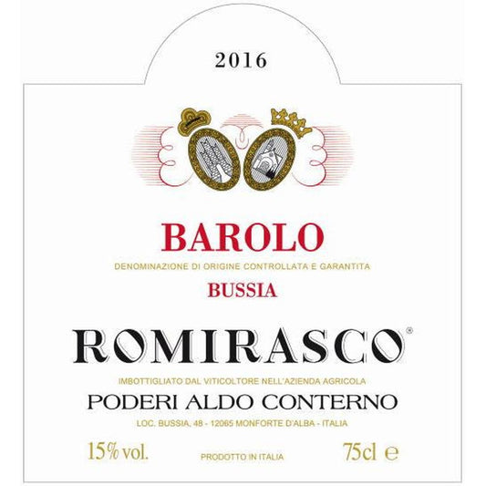 Conterno Aldo Barolo Bussia Romirasco DOCG 0,75 ltr.