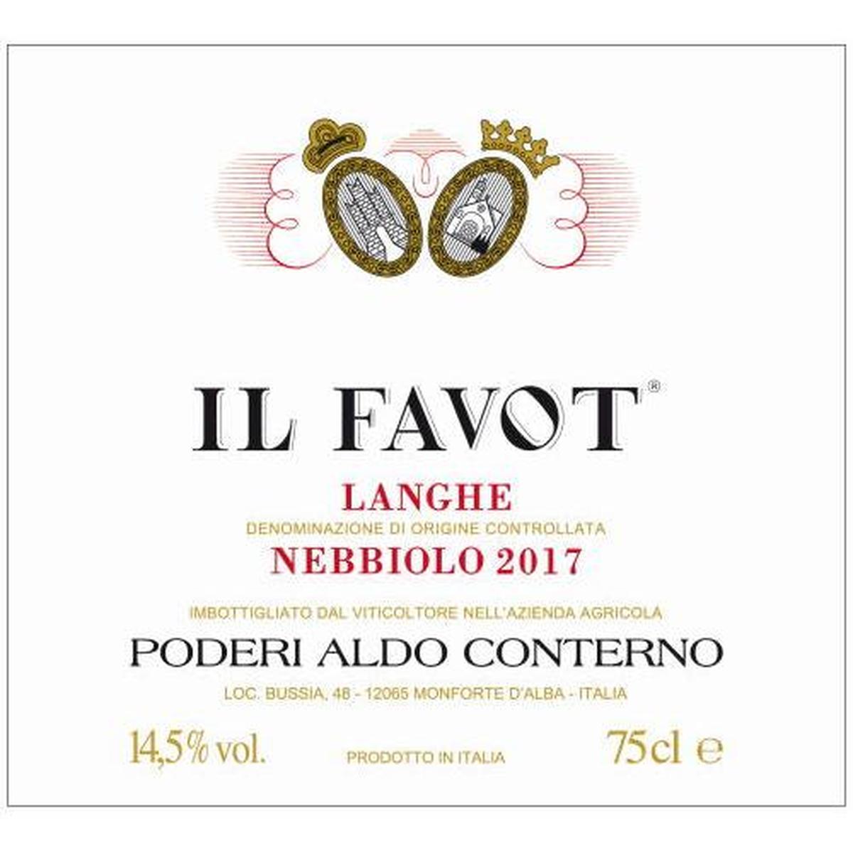 Conterno Aldo Il Favot Nebbiolo Langhe DOC 0,75 ltr.