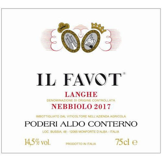Conterno Aldo Il Favot Nebbiolo Langhe DOC 0,75 ltr.