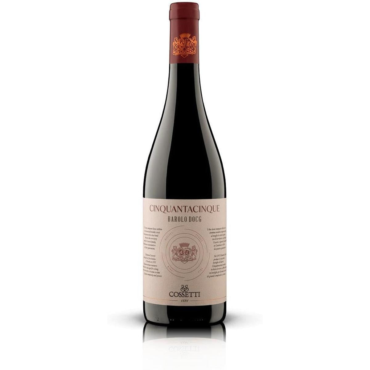 Cossetti Cinquantacinque Barolo DOCG 0,75 ltr.