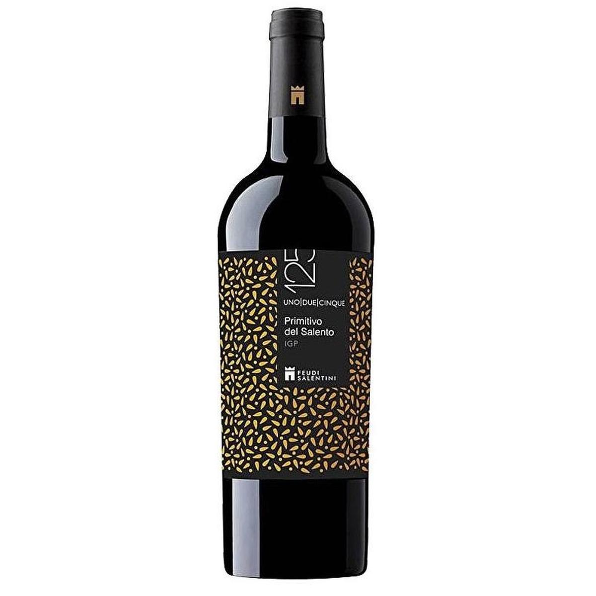 Feudi Salentini 125 Primitivo del Salento IGT 1,50 ltr. + BOX