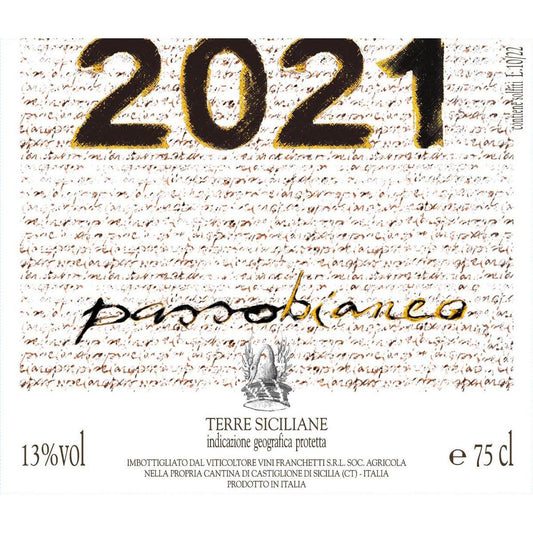 Franchetti Passopisciaro Passobianco IGT 0,75 ltr.