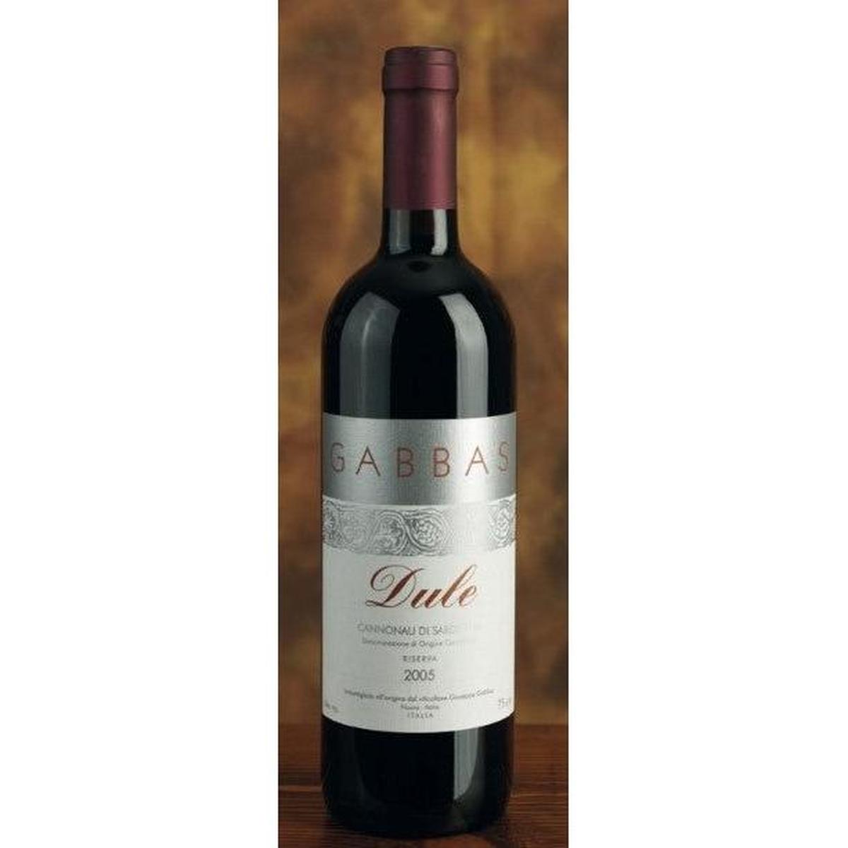 Gabbas Dule Cannonau di Sardegna DOC 0,75 ltr.