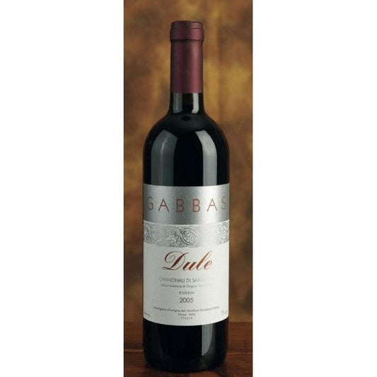 Gabbas Dule Cannonau di Sardegna DOC 0,75 ltr.