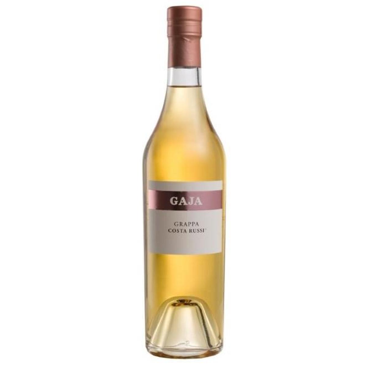 Gaja Grappa Costa Russi wood aged 42% 0,50 ltr.