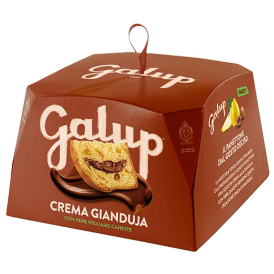 Galup Panettone Crema Gianduja con Pere Candite 1kg