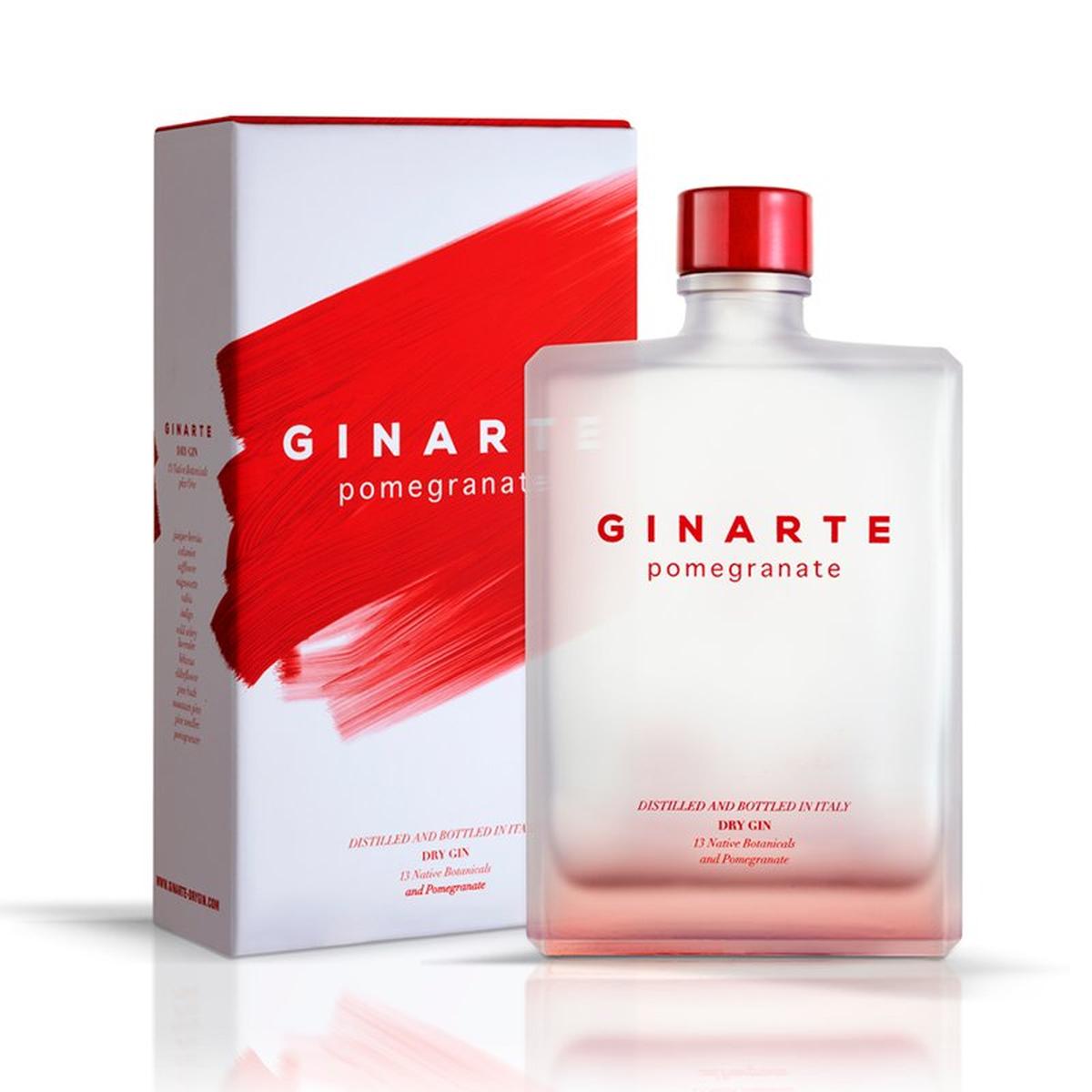Ginarte Pomegranate Dry Gin 43,5% 0,70 ltr. + box