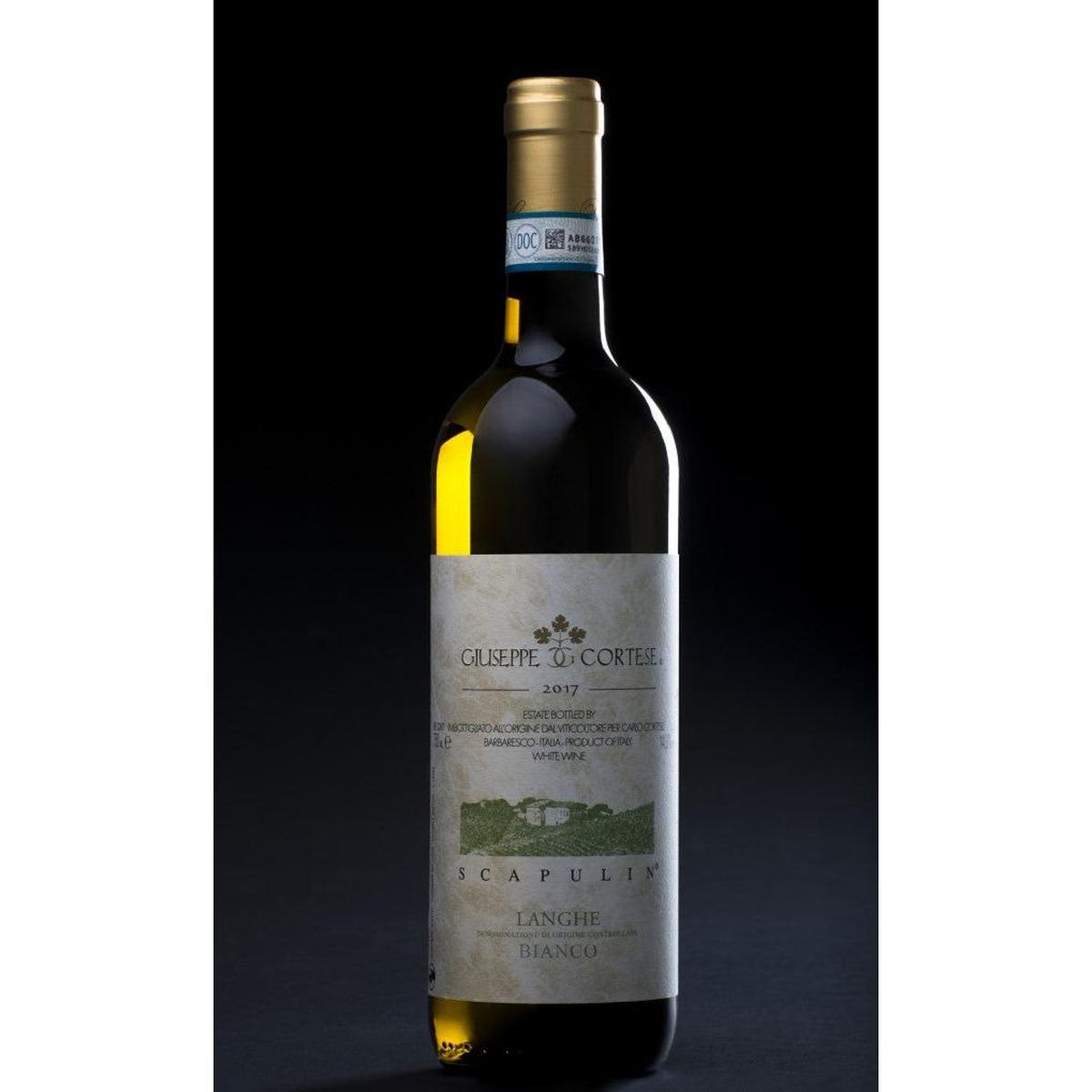 Giuseppe Cortese Scapulin Langhe Bianco doc 0,75 ltr.