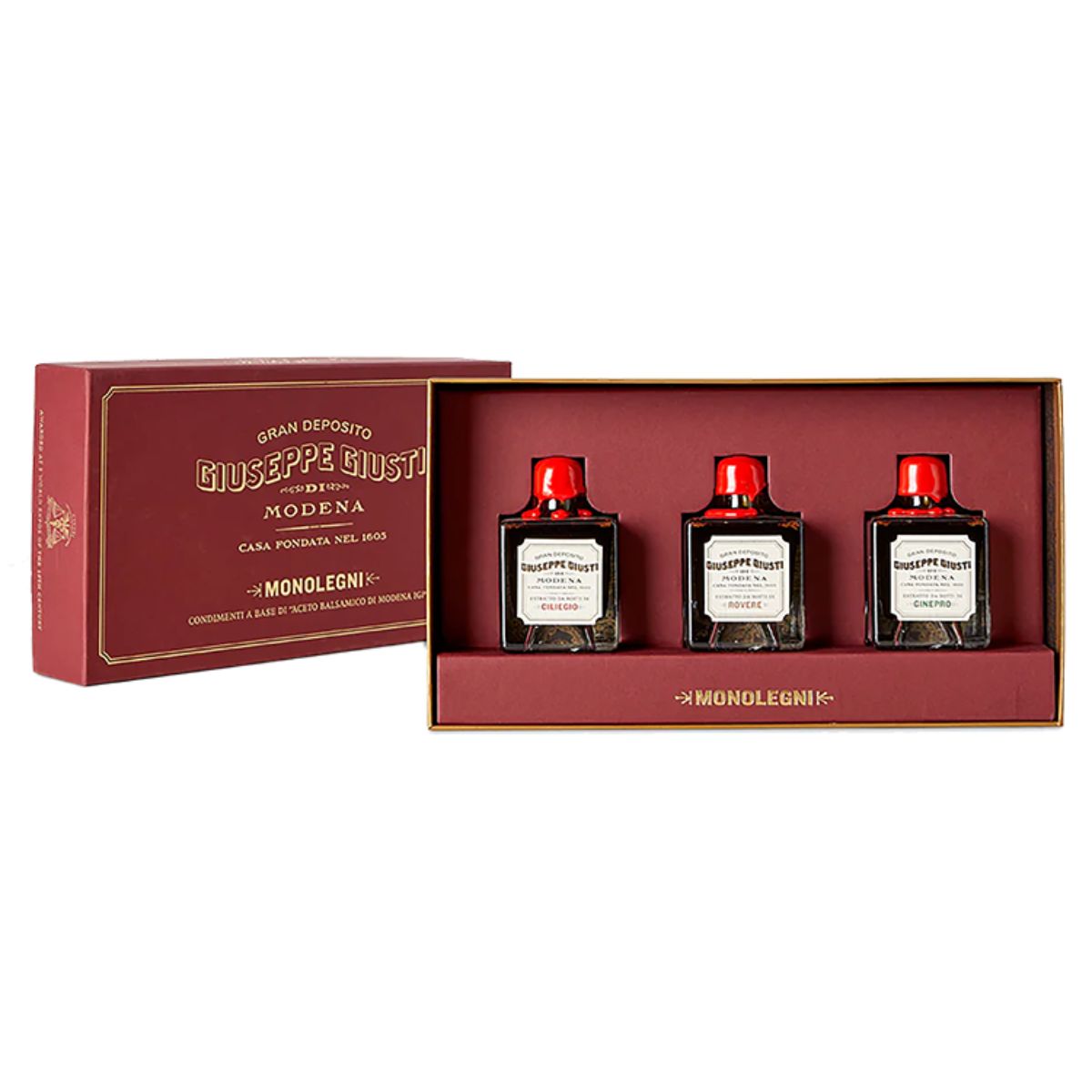 Giusti Tris  Monolegni - Rovere, Ciliegio, Ginepro 3x 50ml