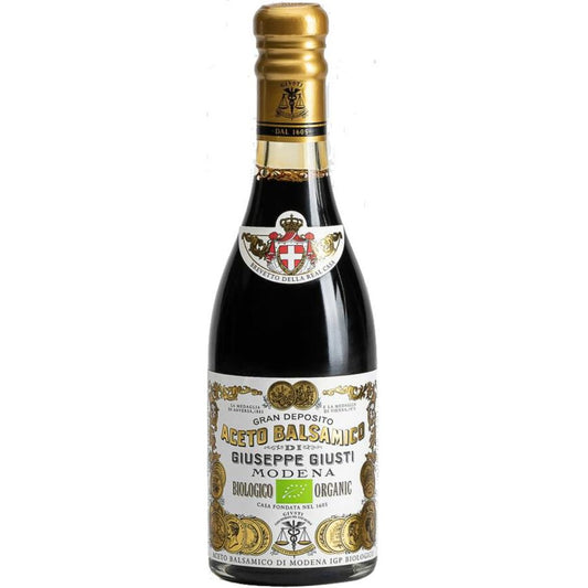 Giusti Balsamico 2 Medaglio d'Oro 8Y Bio 0,25 ltr.
