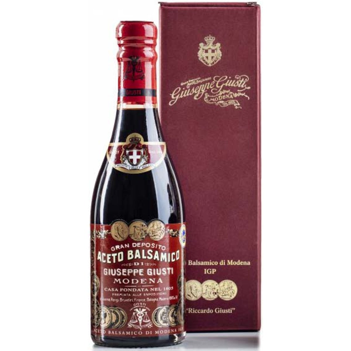 Giusti Balsamico 3 Medaglie d'Oro 12Y + Box 0,25 ltr.