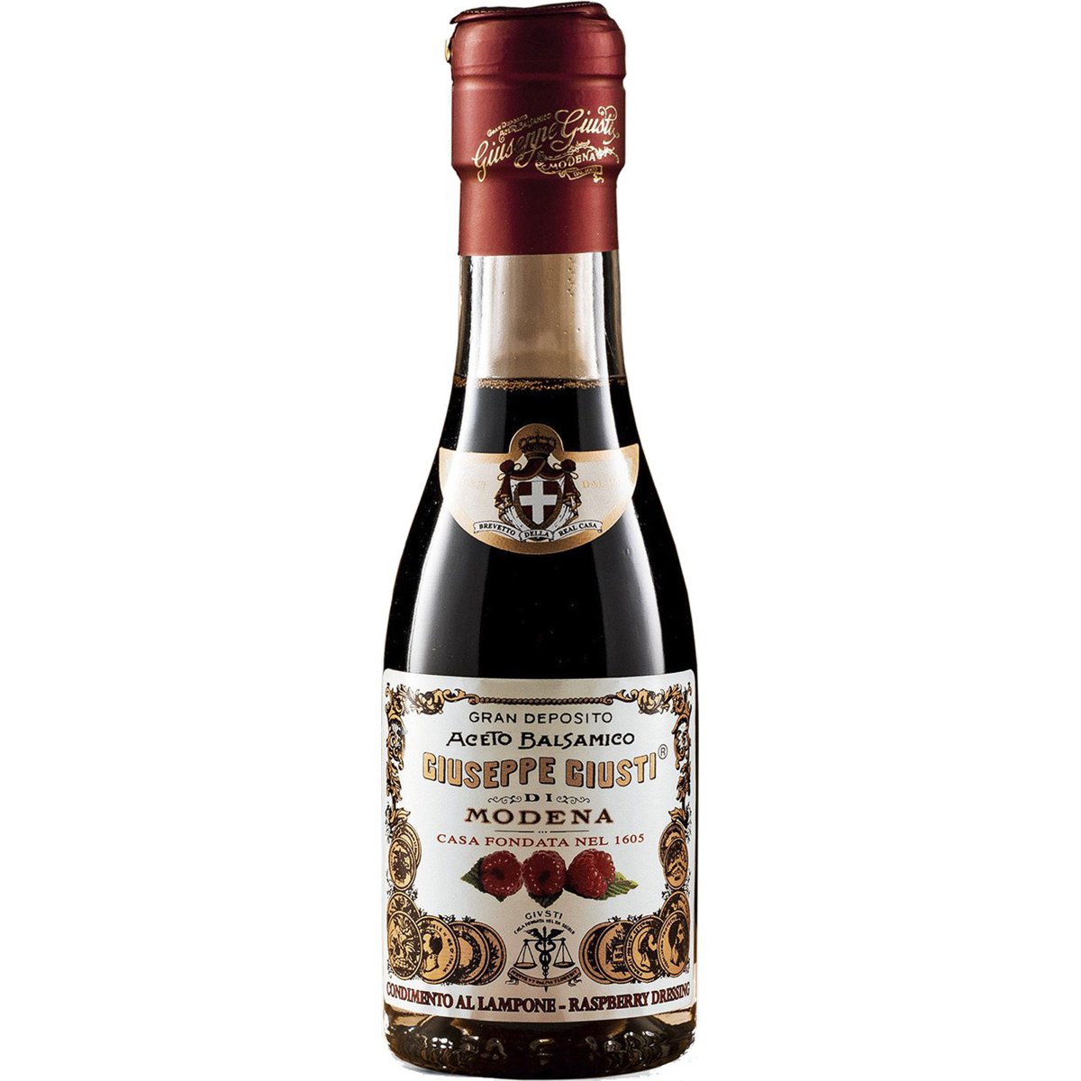 Giusti Balsamico Condimento al Lampone 12Y 0,10 ltr.