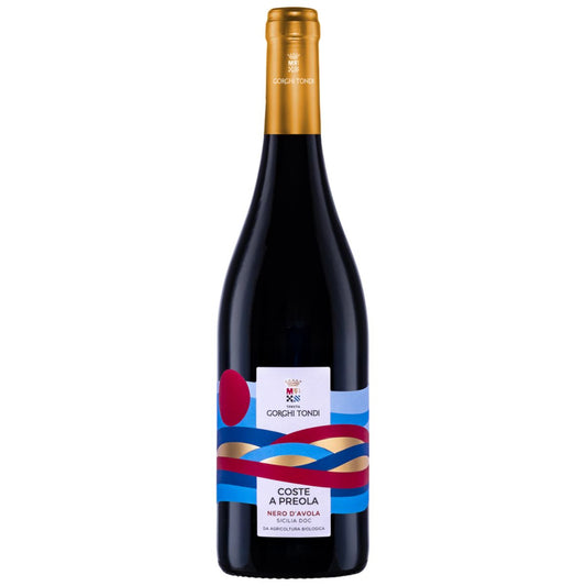 Gorghi Tondi Coste a Preola Nero d'Avola Sicilia doc 0,75 ltr