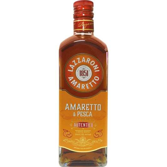 Lazzaroni Amaretto &amp; Pesca 24% 0,70 ltr.
