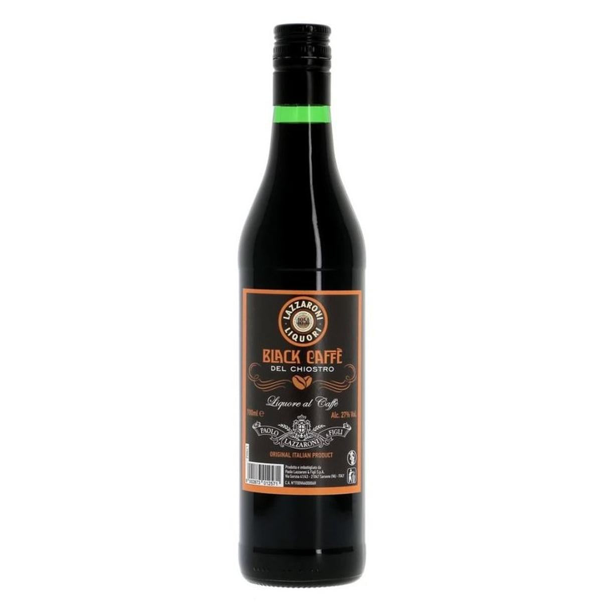 Lazzaroni Sambuca Black Caffe 27% 0,70 ltr.