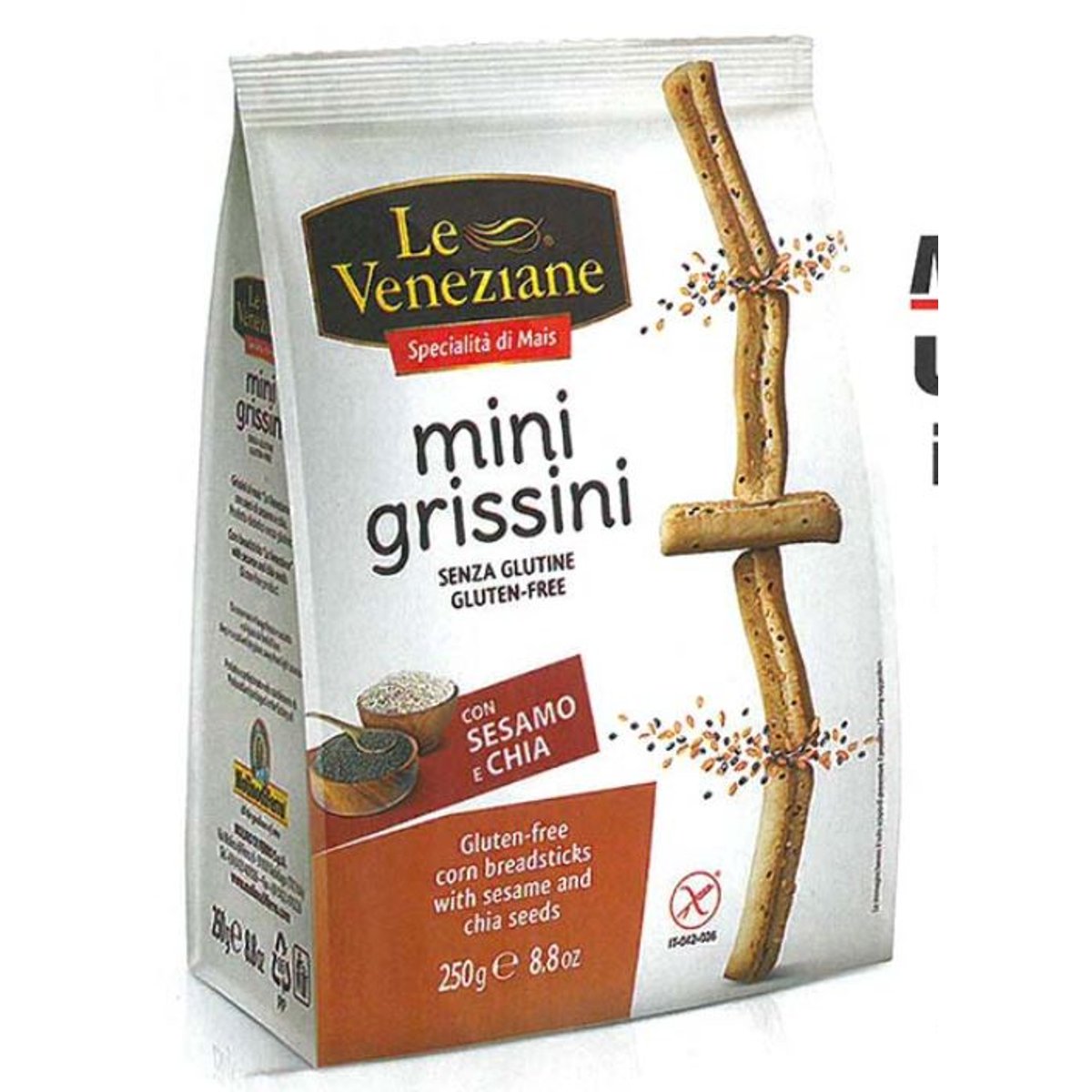 Molino di Ferro Le Veneziane Mini Grissini al Sesamo 250gr
