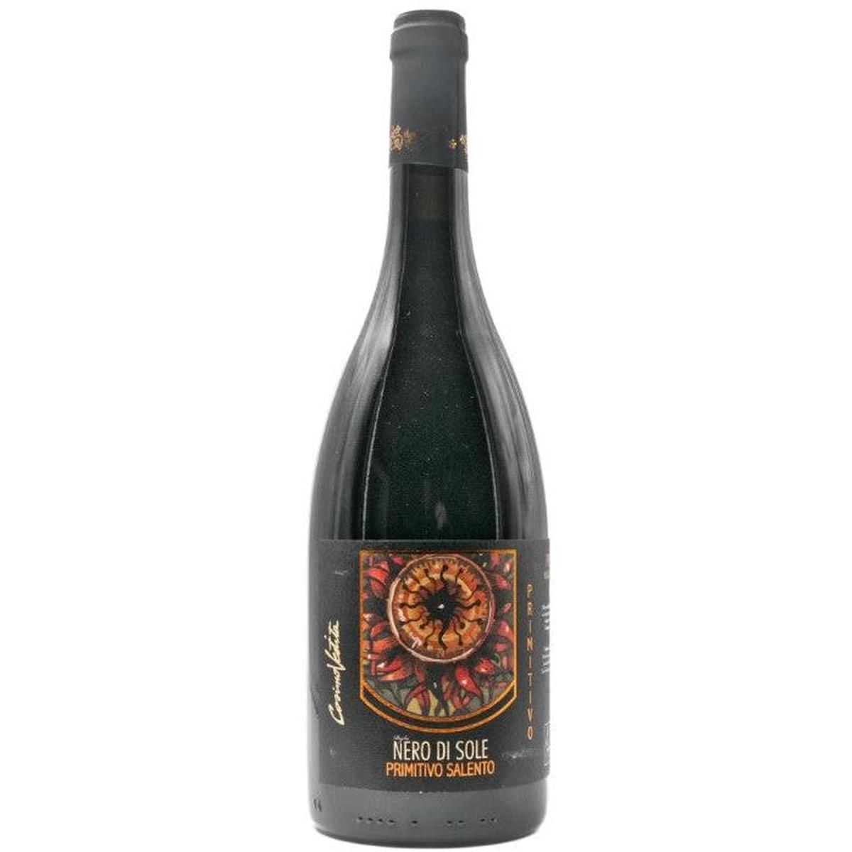 Li Camennere Nero di Sole Primitivo Salento IGP 0,75 ltr.