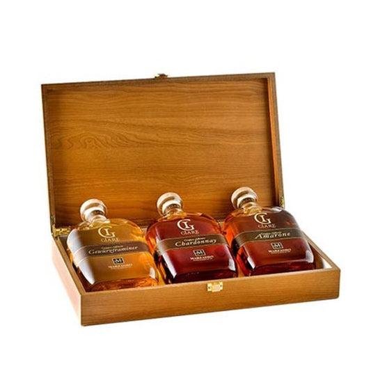 Marzadro Confezione Giare In Legno 3x 0,20 ltr.