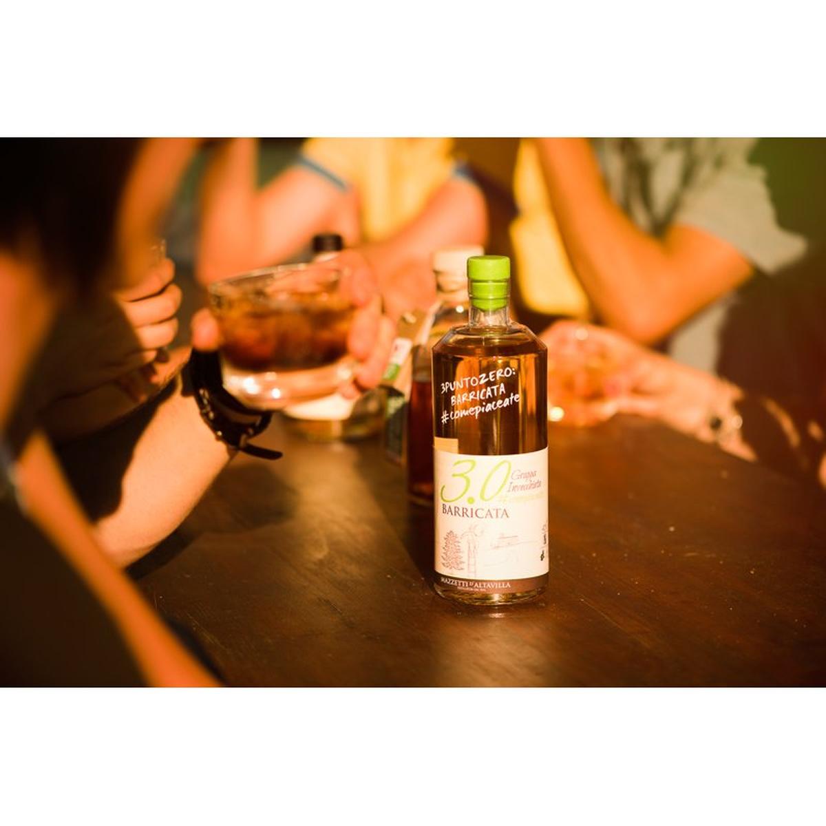 Mazzetti Grappa 3.0 Barricata 40% 0,70 ltr.