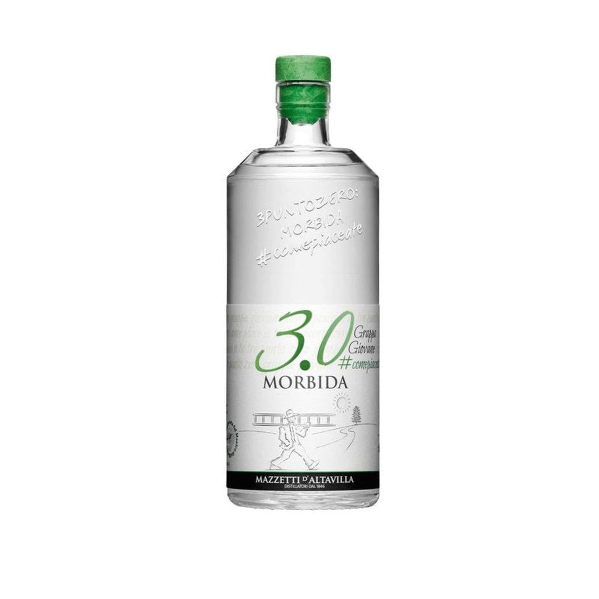 Mazzetti Grappa 3.0 Morbida 40% 0,70 ltr.