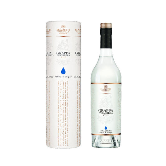Mazzetti Grappa di Barbera in cilindro 43% 0,70 ltr.